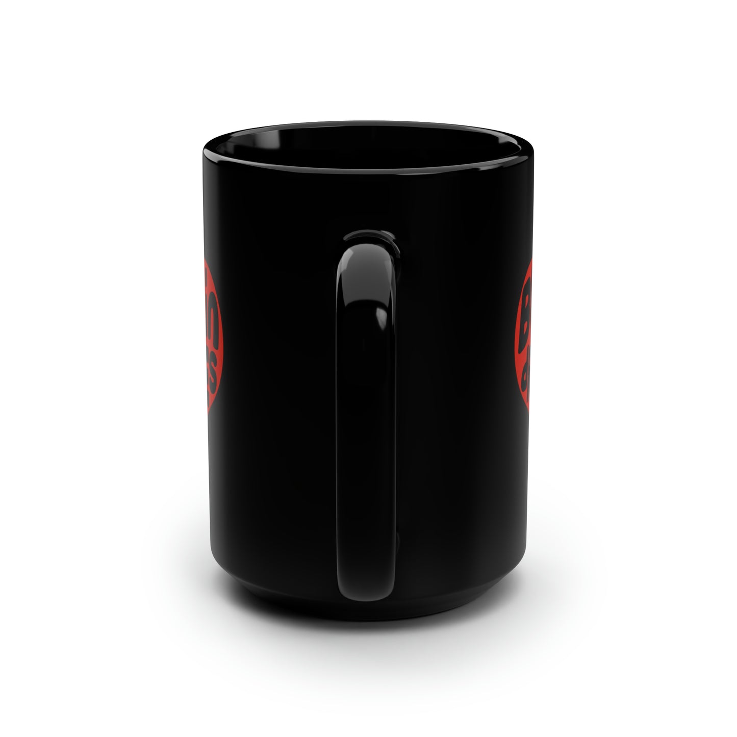 Boys In Dresses Heart - Black Mug, 15oz