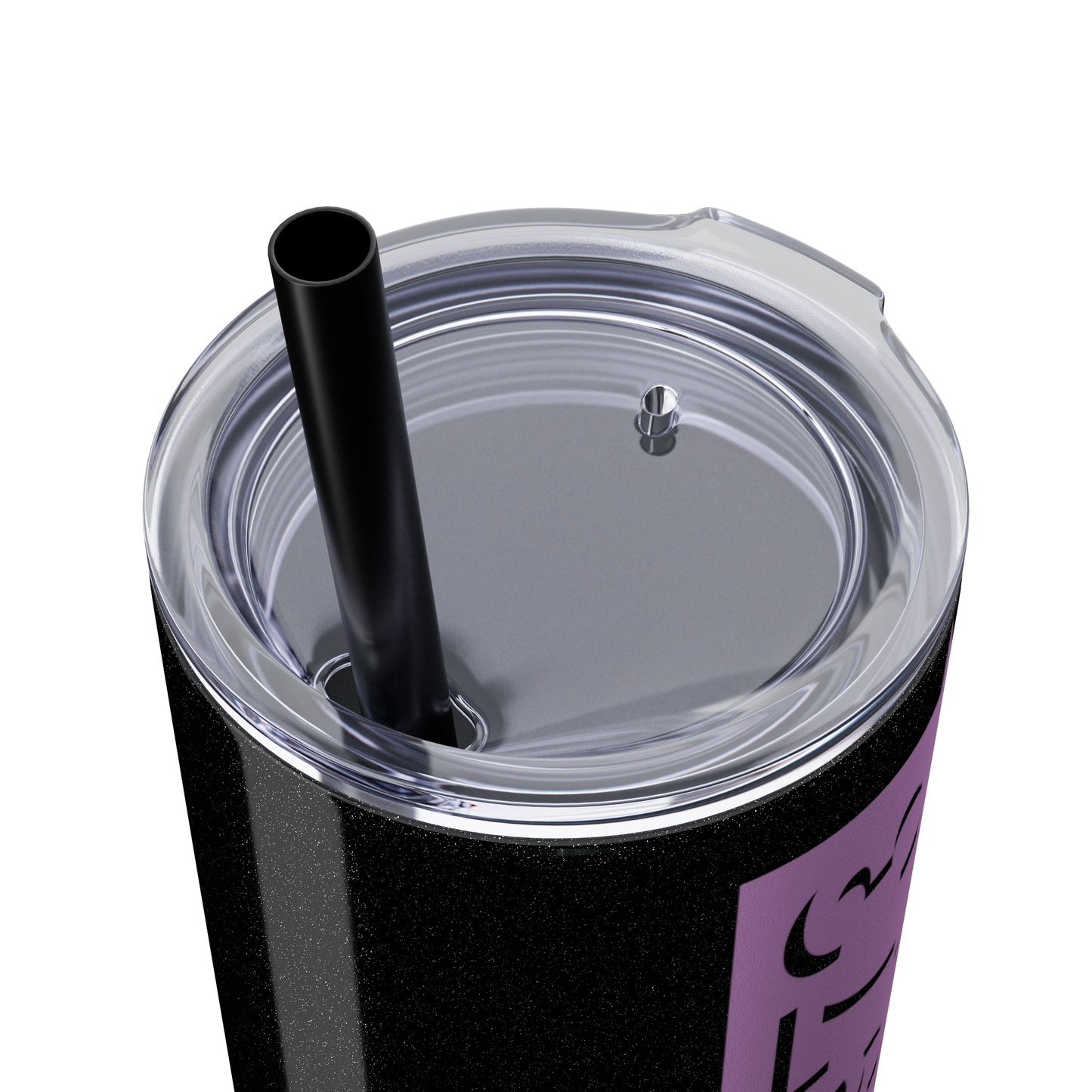Roe V. Wade Date - Skinny Tumbler with Straw, 20oz