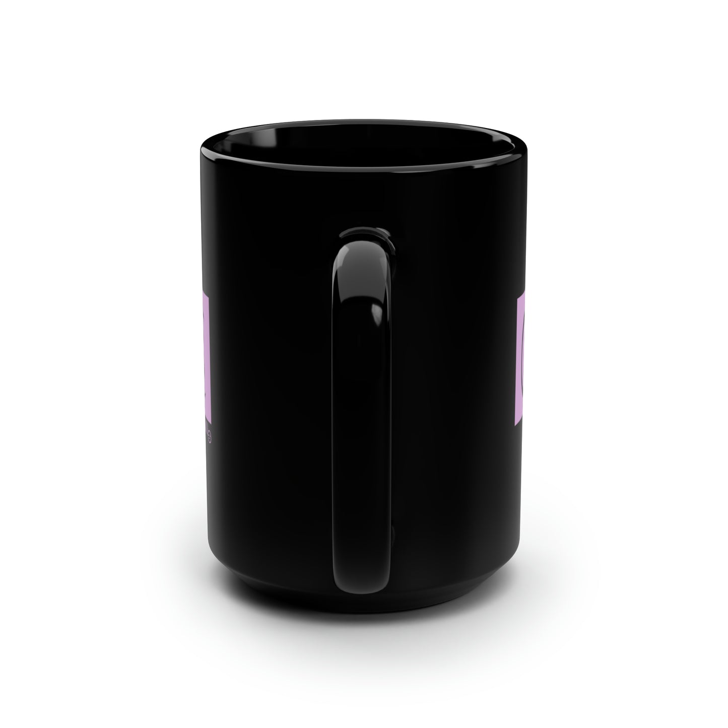 Roe V. Wade Date - Black Mug, 15oz