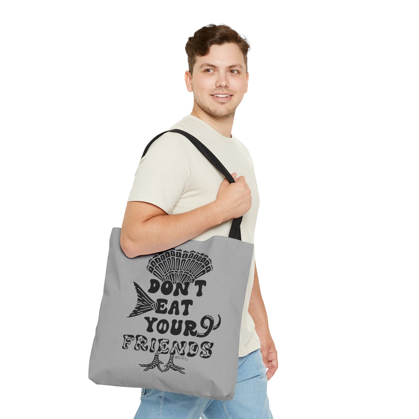 Don't Eat Your Friends - Tote Bag