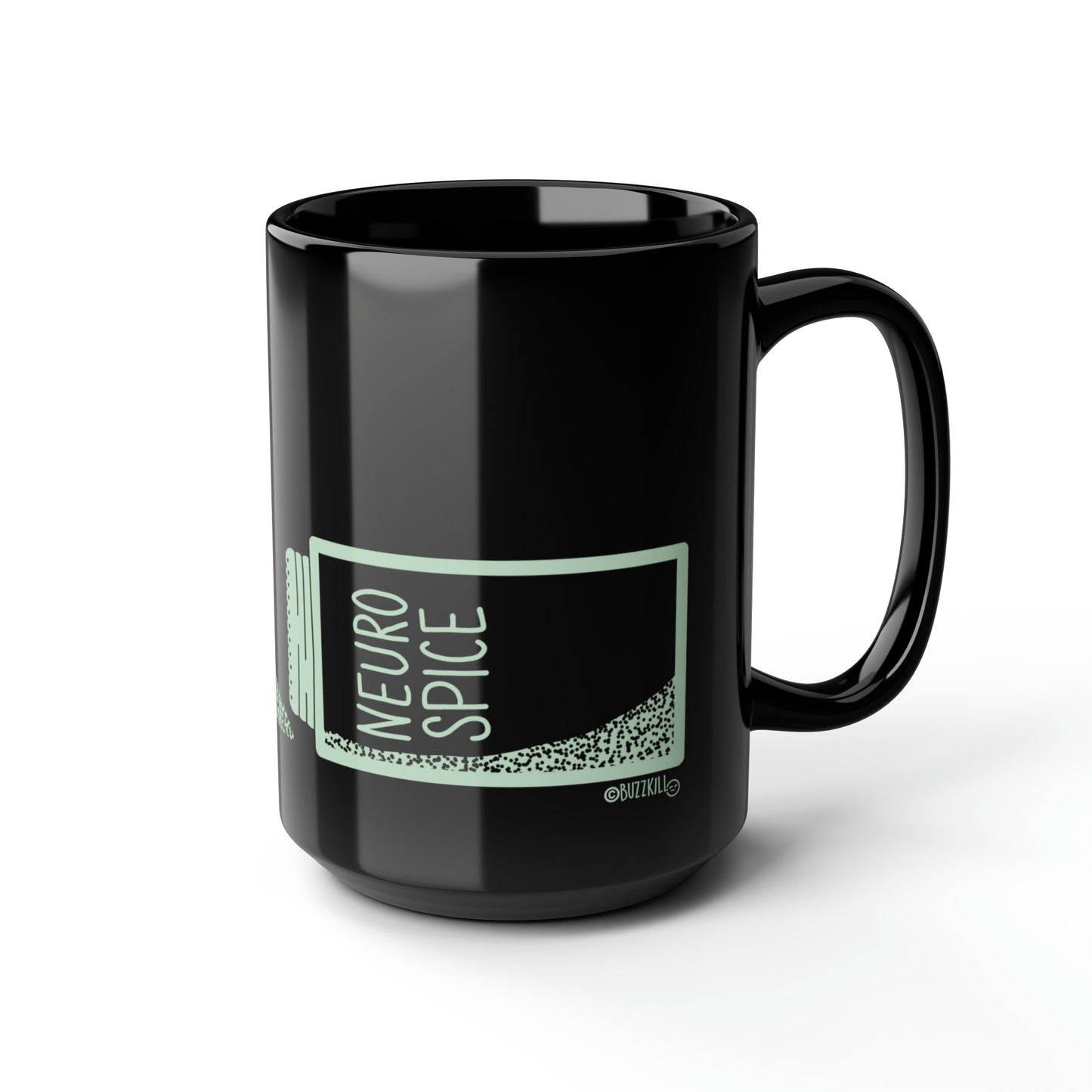 Neuro Spice Jar - Black Mug, 15oz