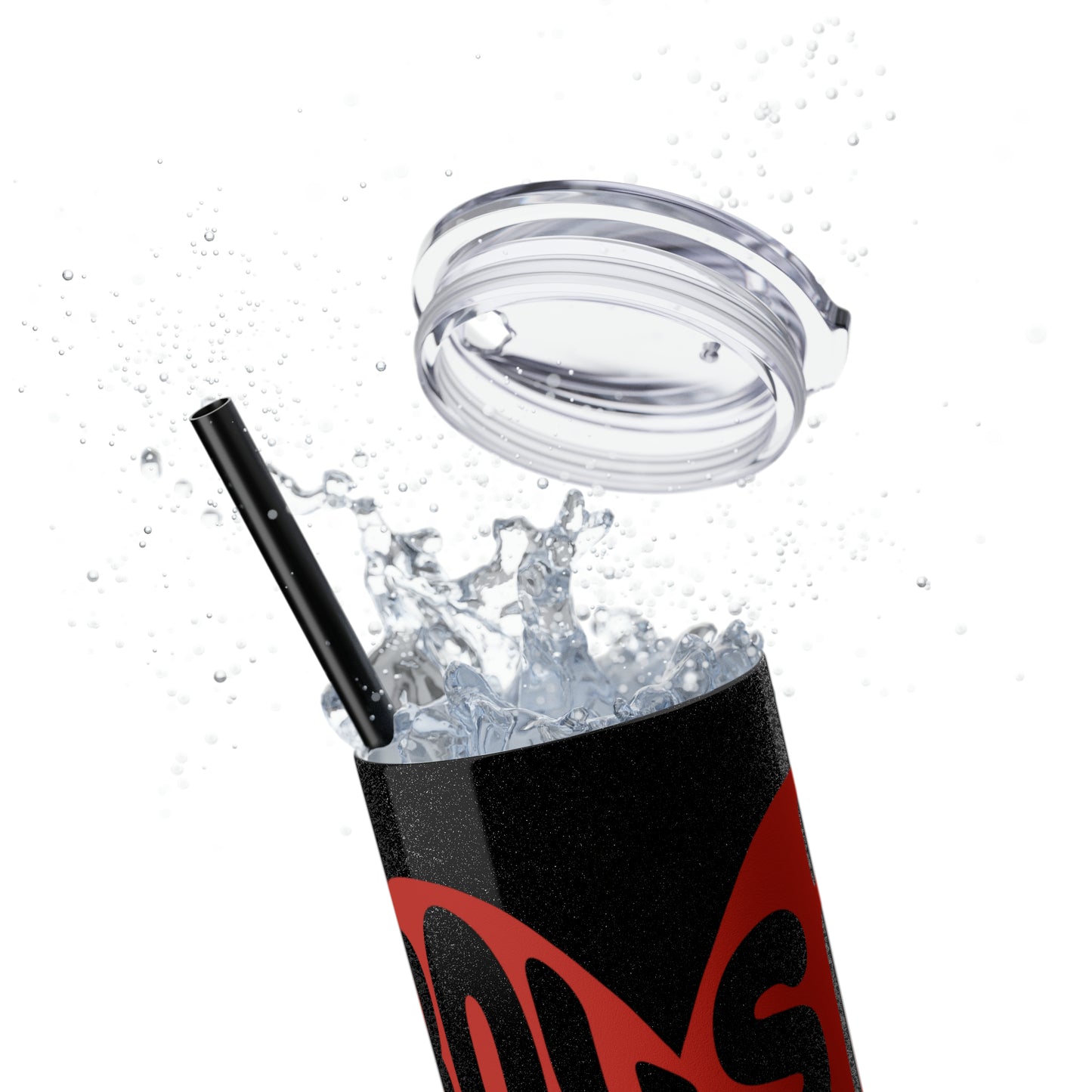 Boys In Dresses Heart - Skinny Tumbler with Straw, 20oz