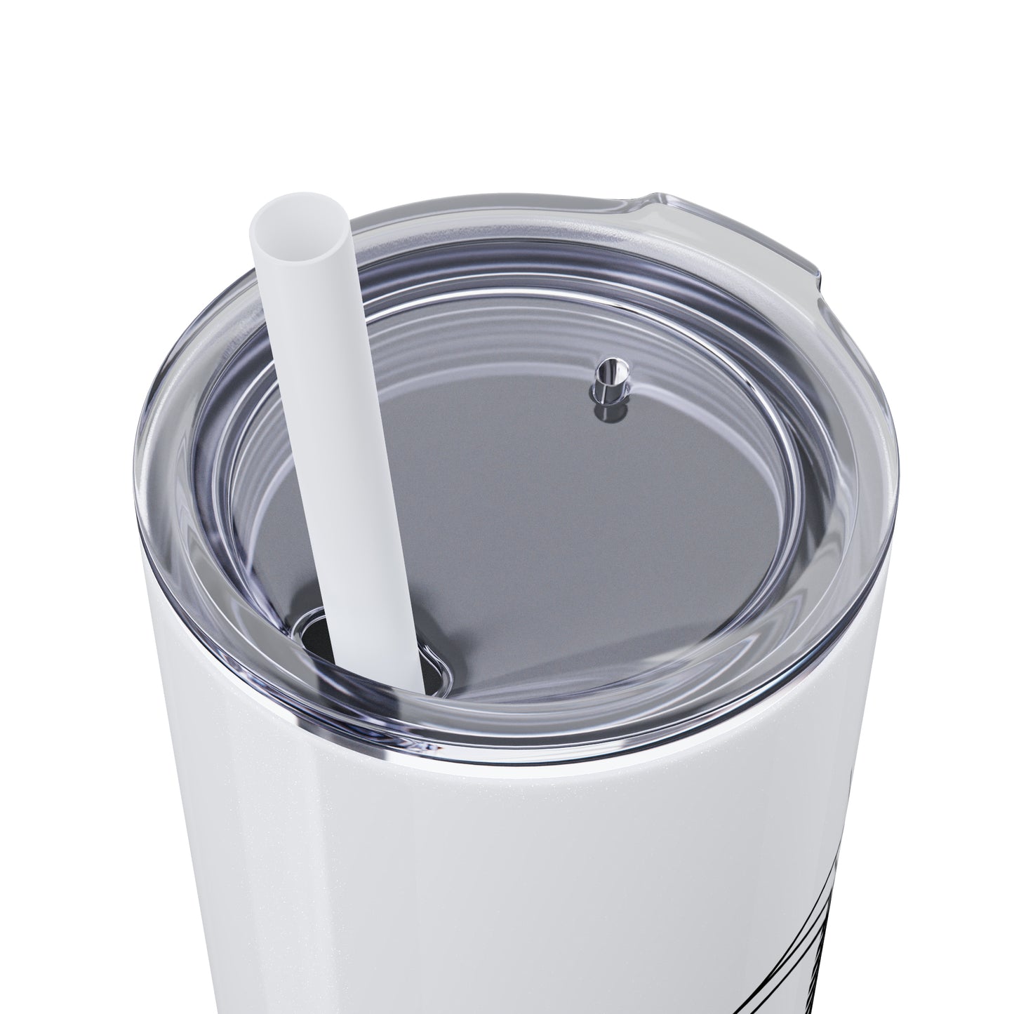 Spill It - Skinny Tumbler with Straw, 20oz