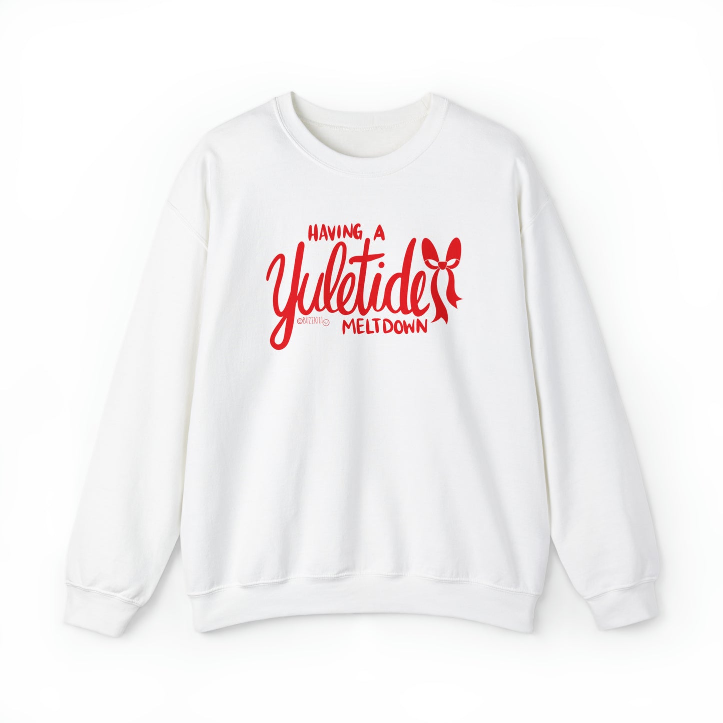 Yuletide Meltdown - Unisex Heavy Blend™ Crewneck Sweatshirt