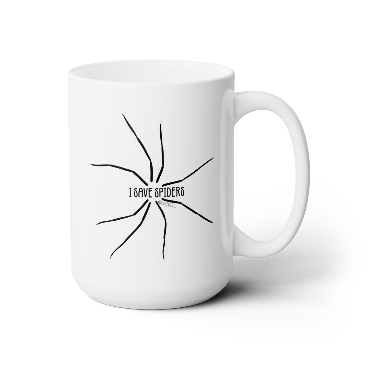 I Save Spiders - Ceramic Mug 15oz