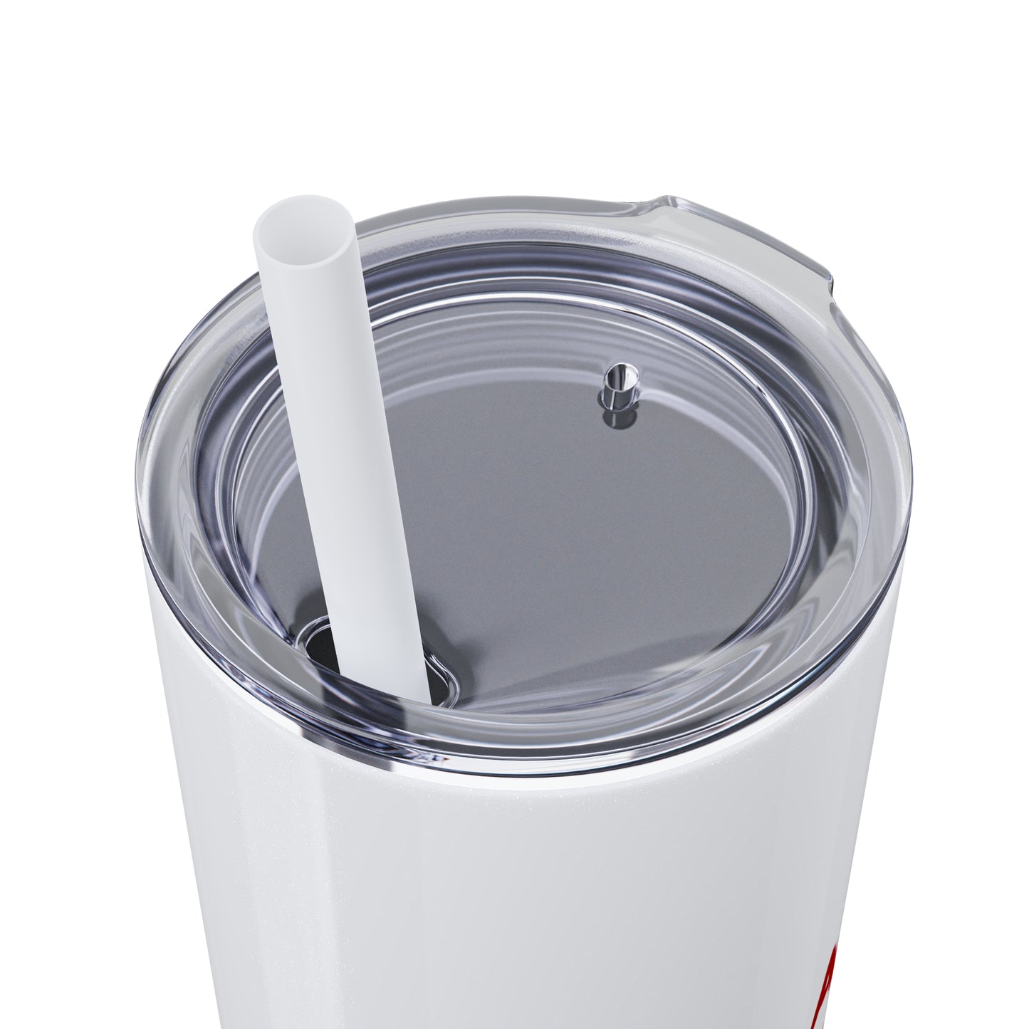Yuletide Meltdown - Skinny Tumbler with Straw, 20oz