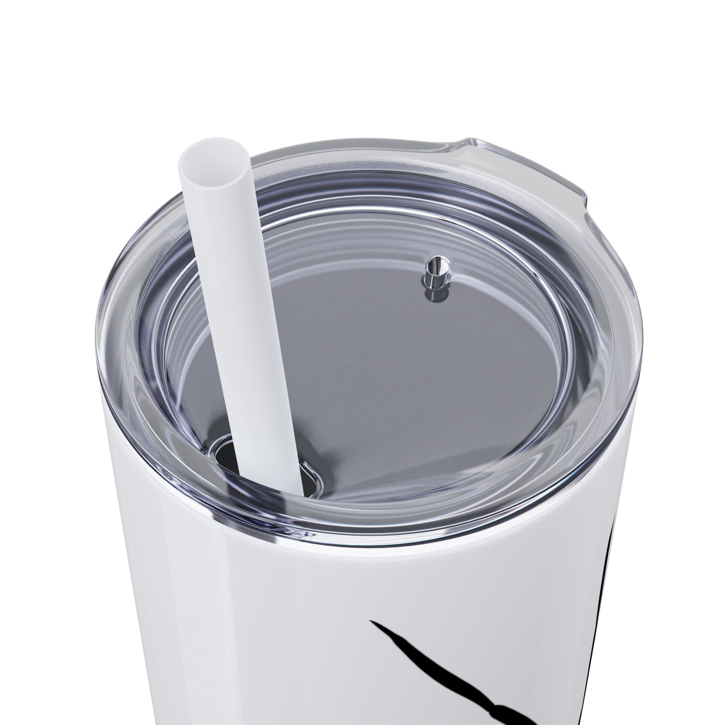 I Save Spiders - Skinny Tumbler with Straw, 20oz
