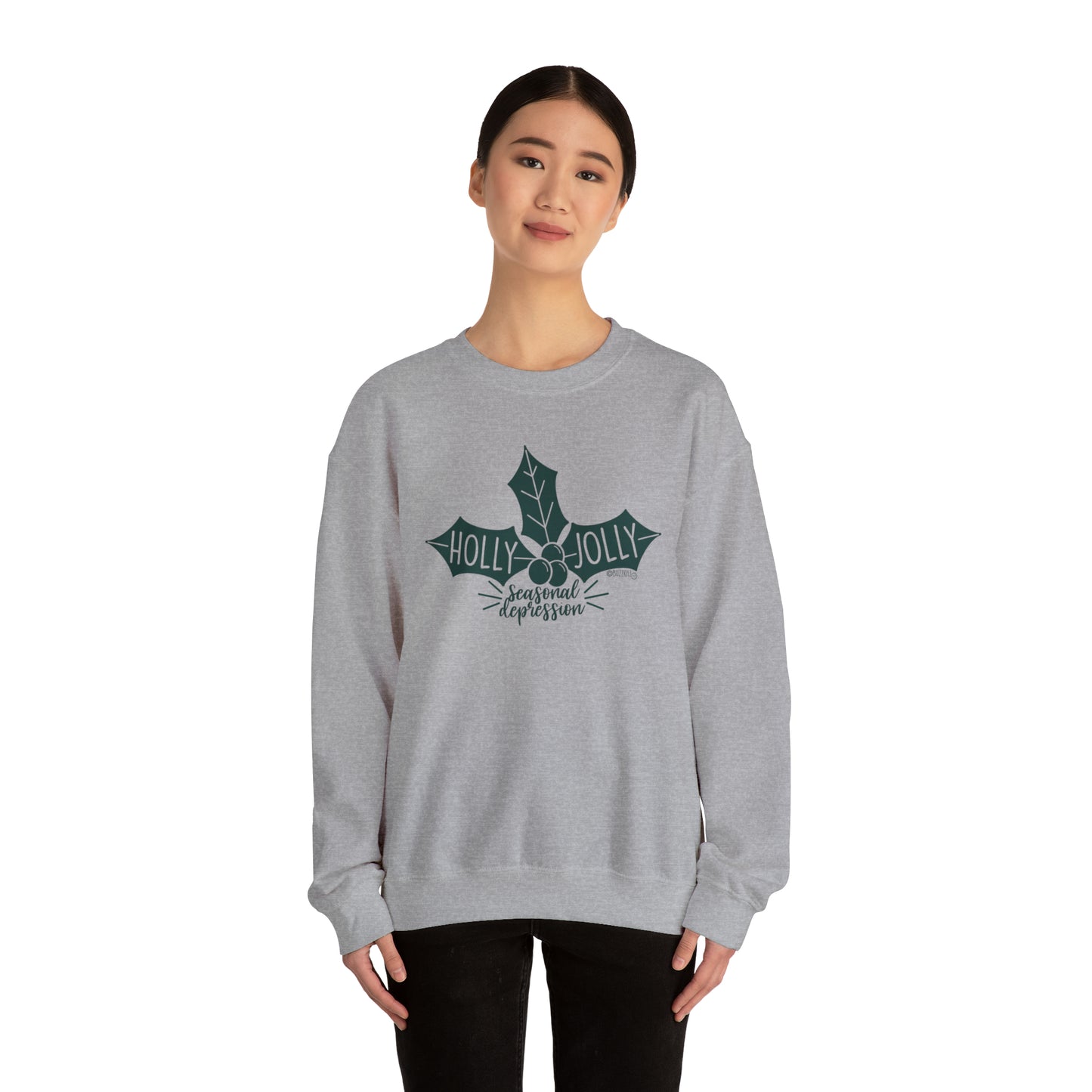 Seasonal Depression - Unisex Heavy Blend™ Crewneck Sweatshirt