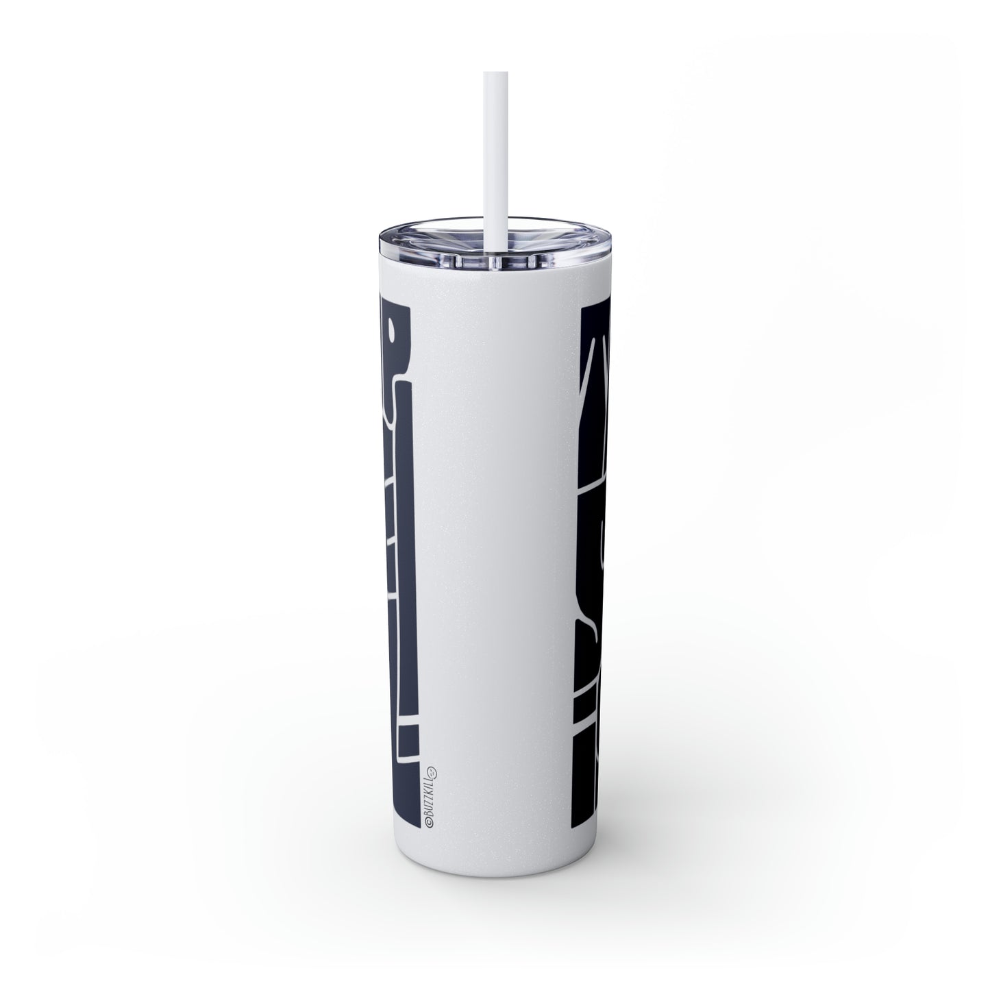 Taking Up Space Is Cool - Skinny Tumbler with Straw, 20oz