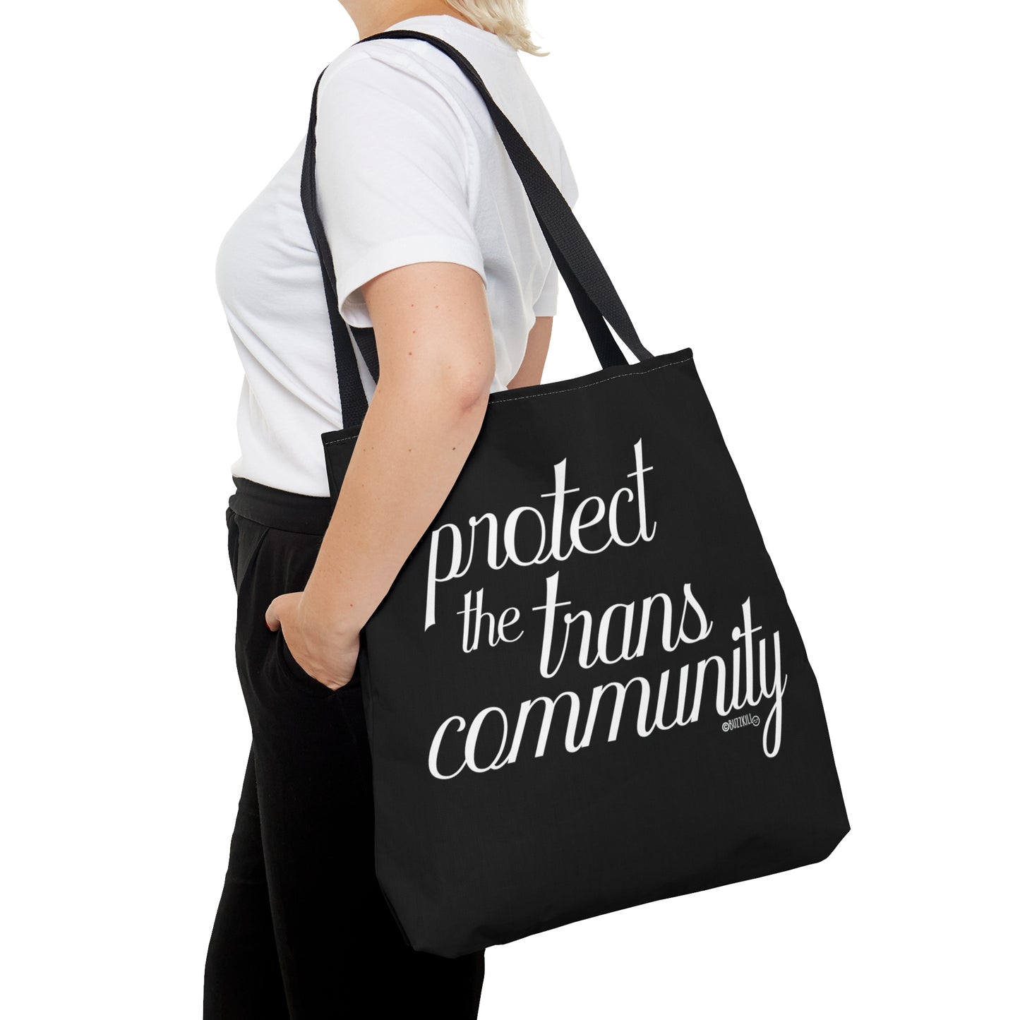 Protect The Trans Community - Tote Bag