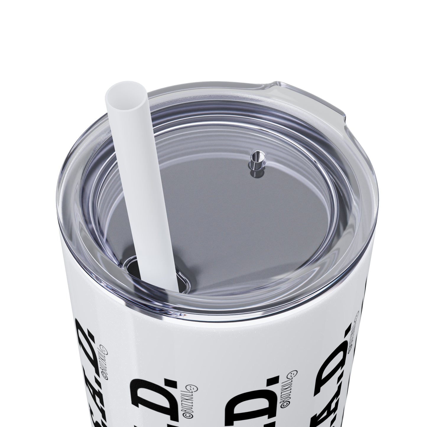 G.O.P. Can S.A.D. - Skinny Tumbler with Straw, 20oz
