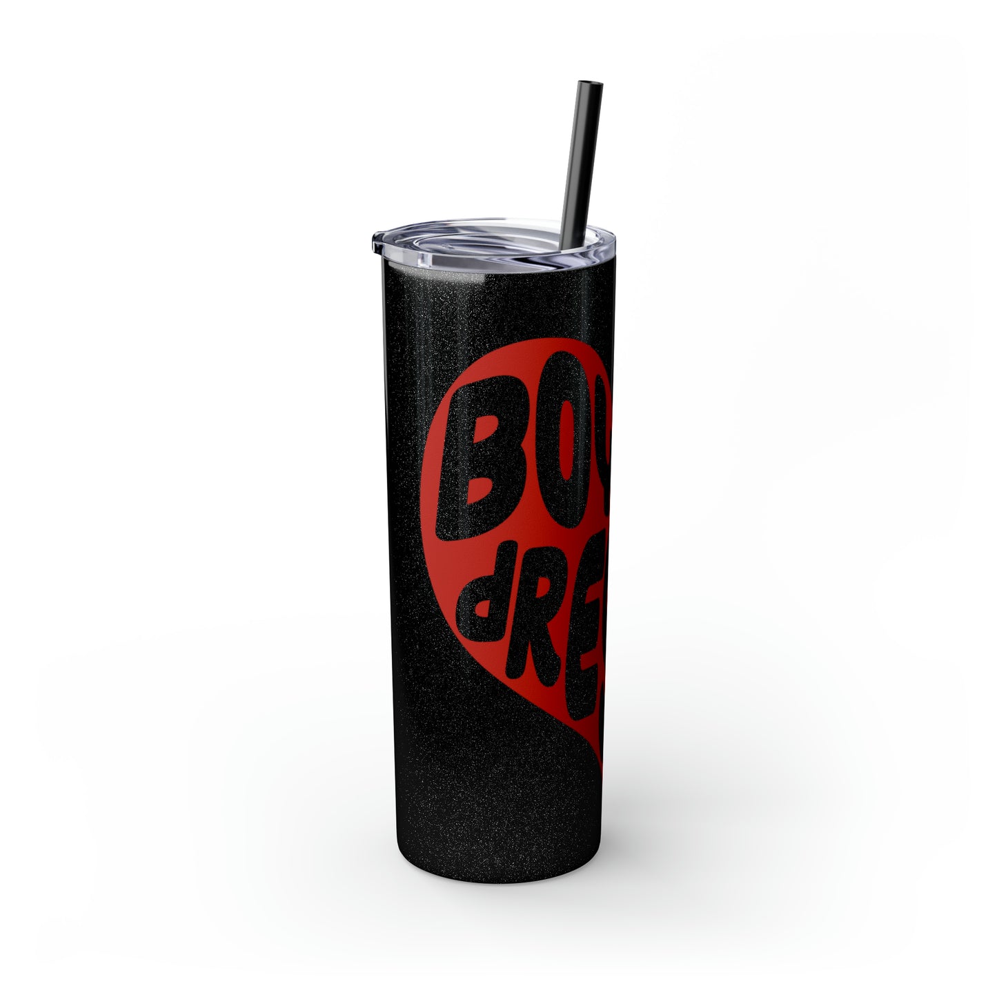 Boys In Dresses Heart - Skinny Tumbler with Straw, 20oz