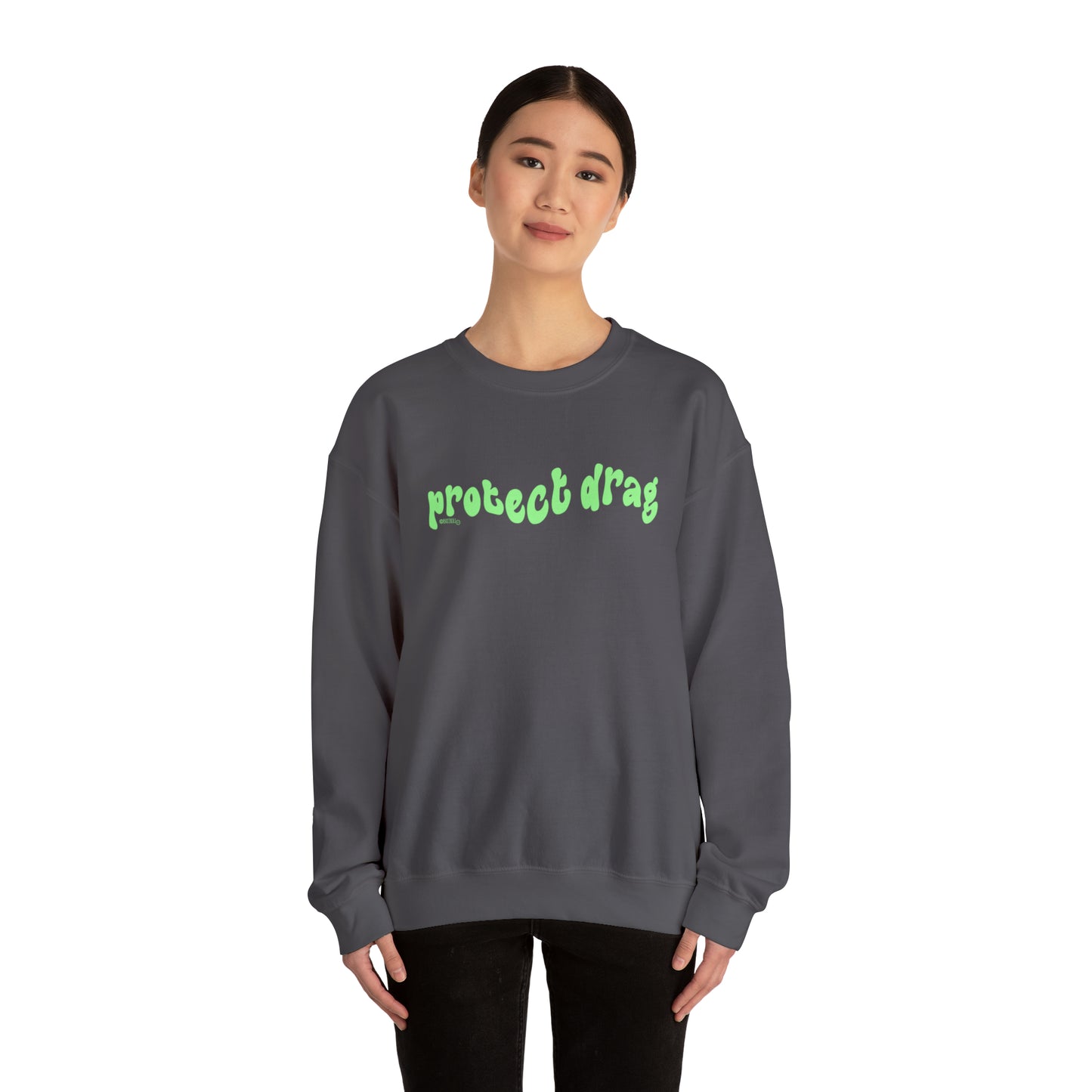 Protect Drag - Unisex Heavy Blend™ Crewneck Sweatshirt