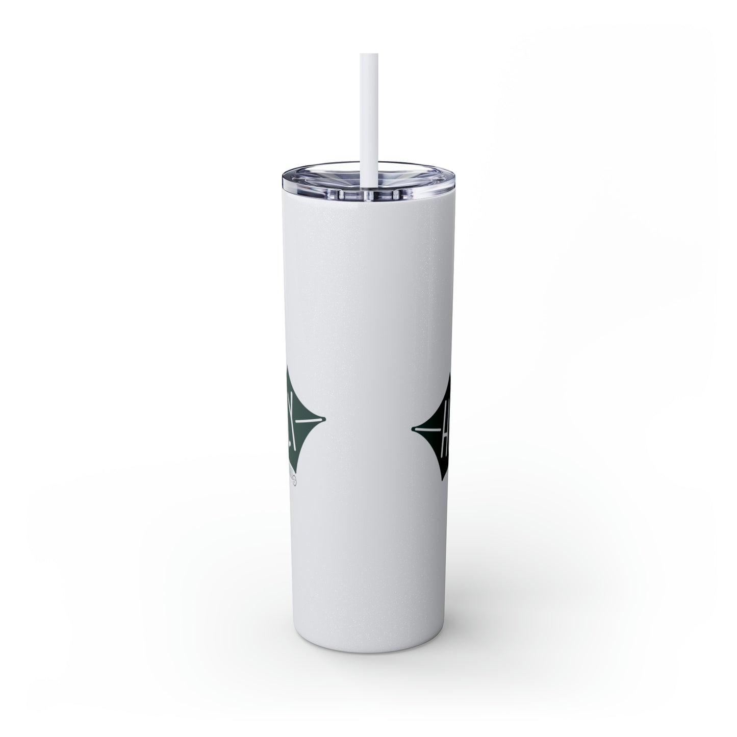 Seasonal Depression - Skinny Tumbler with Straw, 20oz