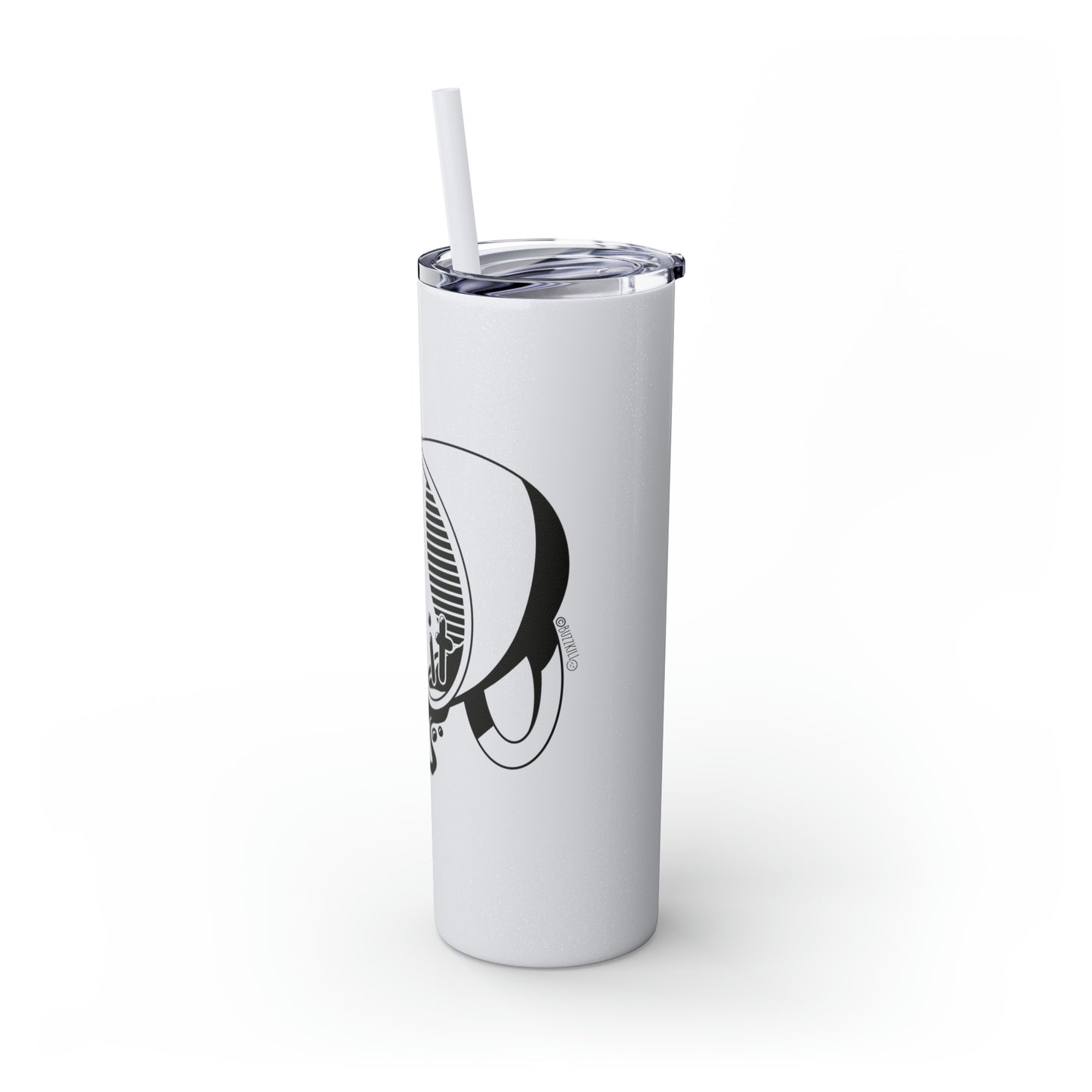 Spill It - Skinny Tumbler with Straw, 20oz