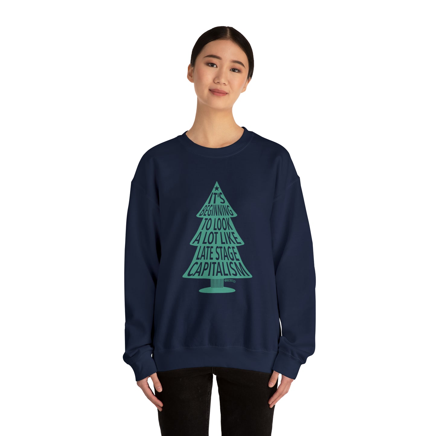 Late Stage Capitalism - Unisex Heavy Blend™ Crewneck Sweatshirt