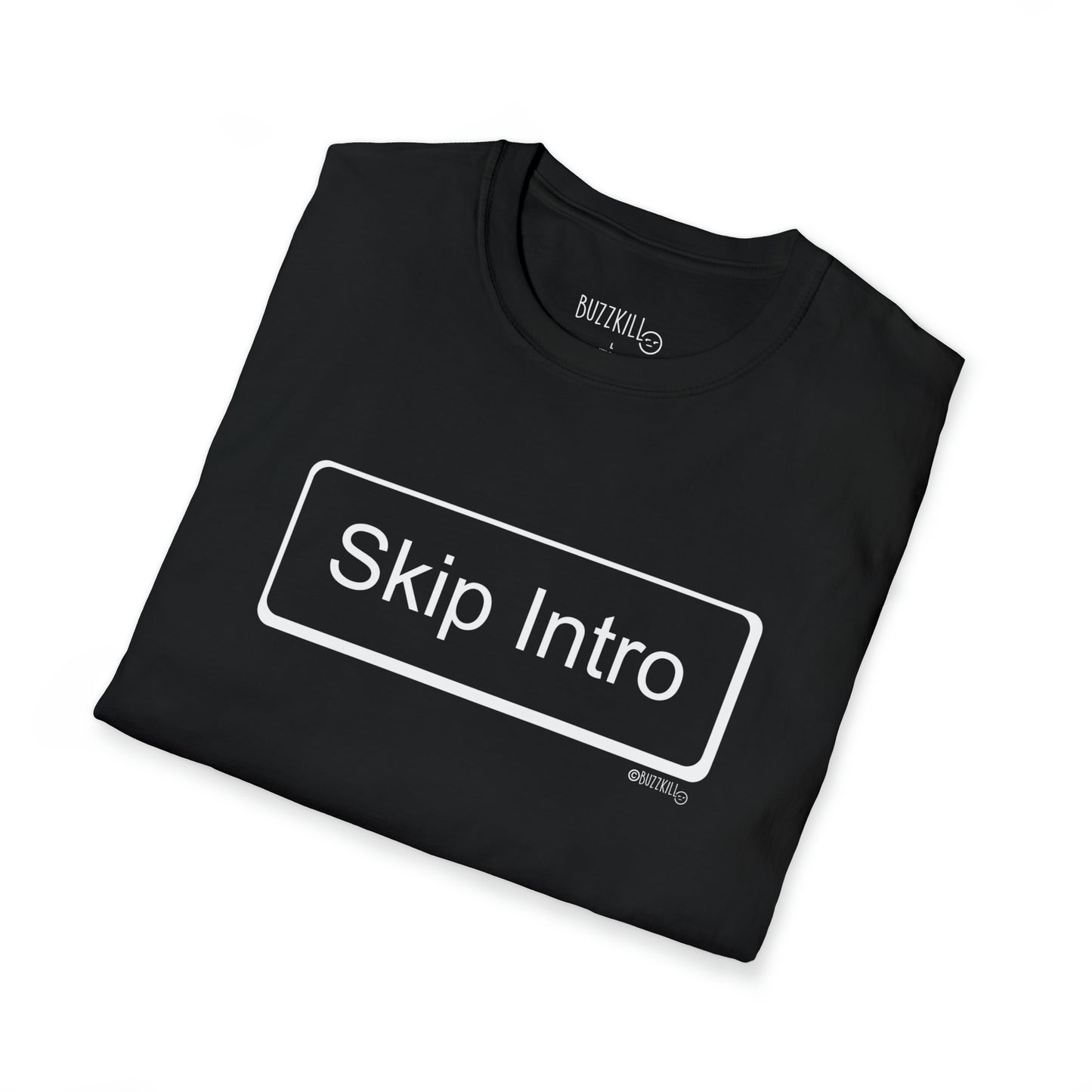 Skip Intro Button - Unisex Softstyle Tee