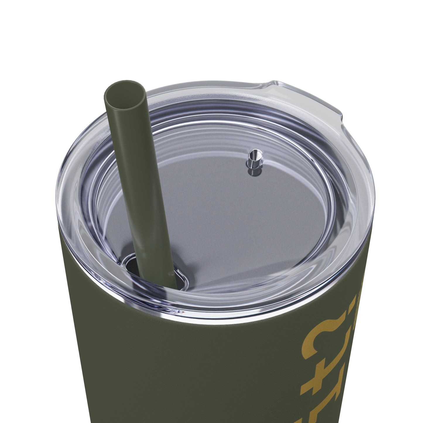 Is This It? - Skinny Tumbler with Straw, 20oz