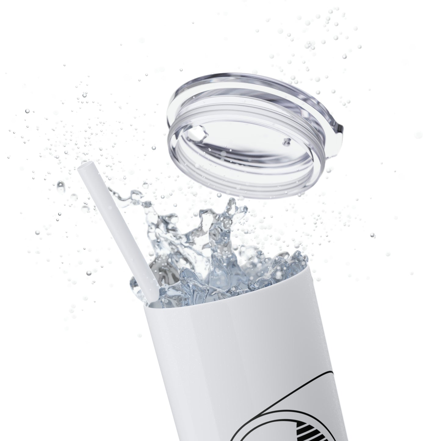 Spill It - Skinny Tumbler with Straw, 20oz