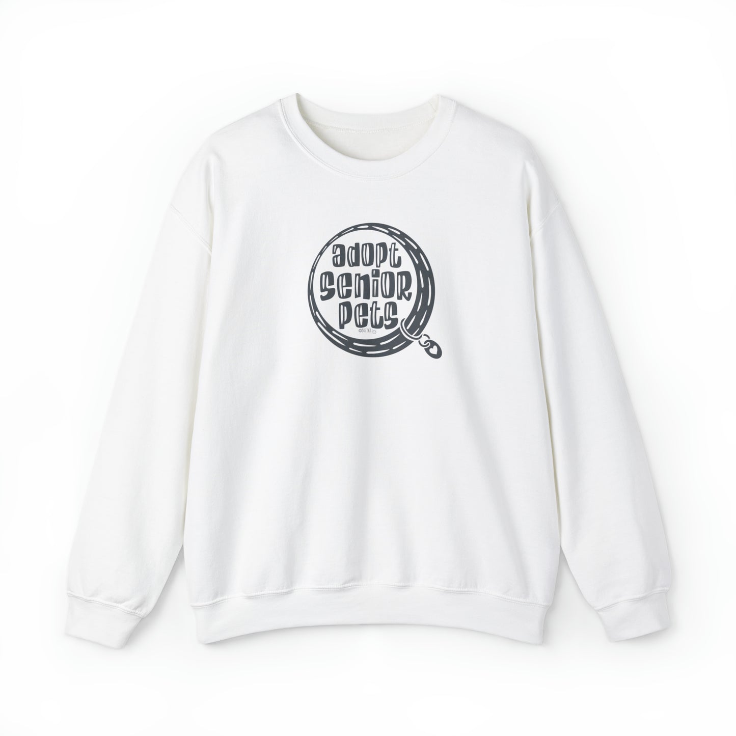 Adopt Senior Pets - Unisex Heavy Blend™ Crewneck Sweatshirt