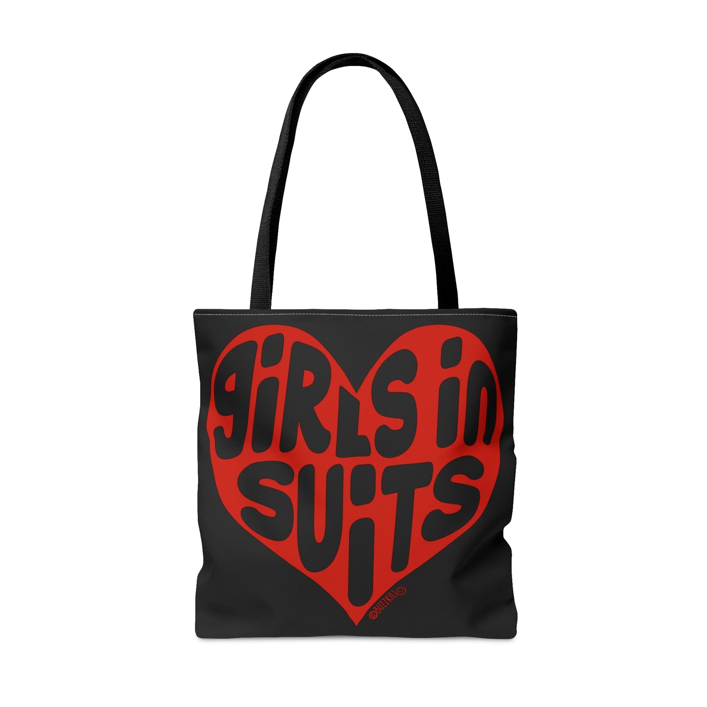 Girls In Suits Heart - Tote Bag