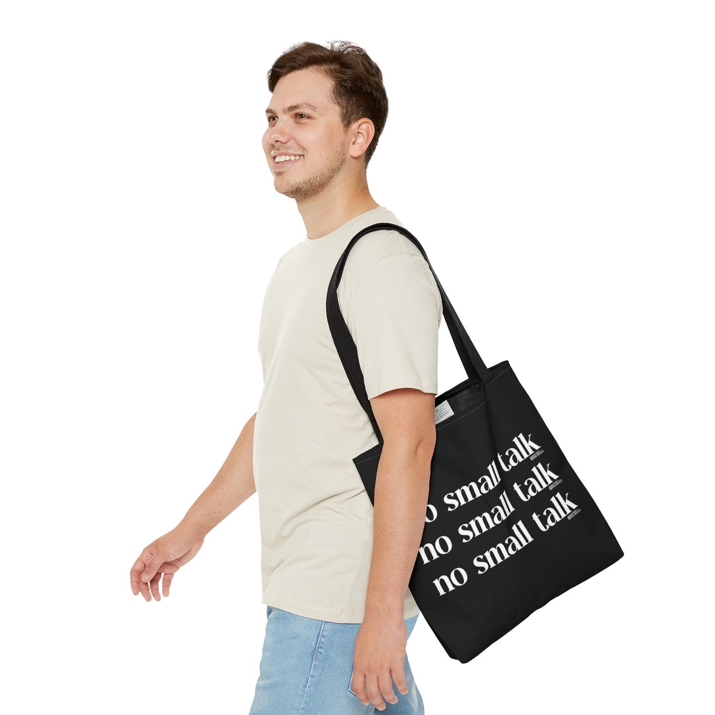 No Small Talk - Tote Bag
