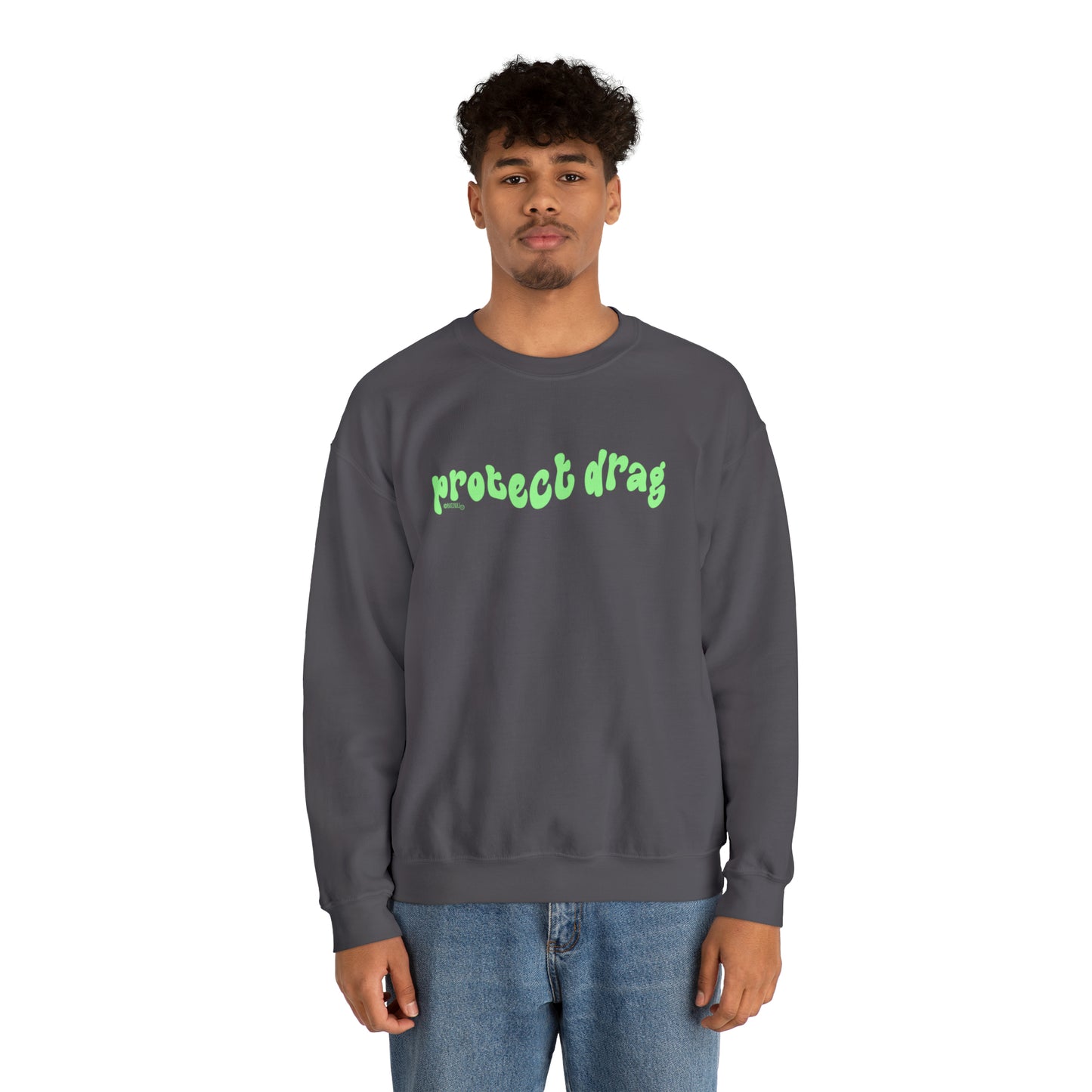 Protect Drag - Unisex Heavy Blend™ Crewneck Sweatshirt