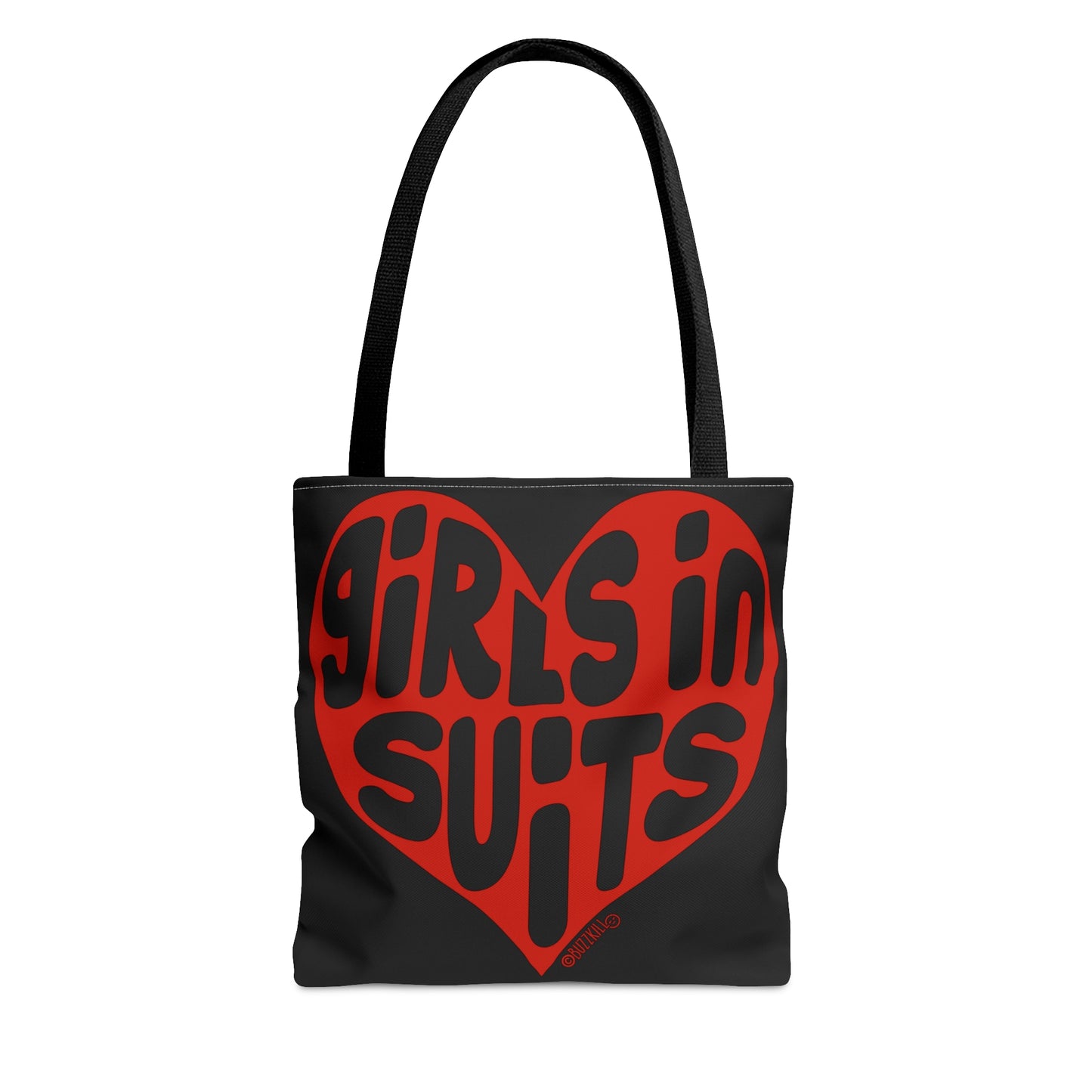 Girls In Suits Heart - Tote Bag