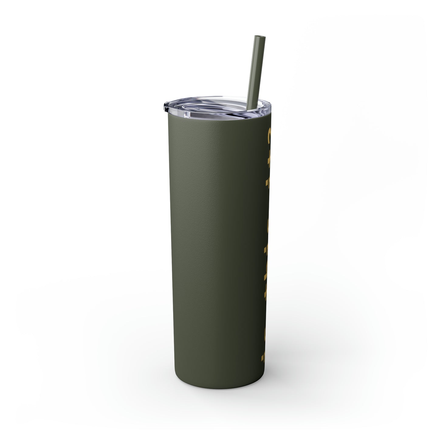 Is This It? - Skinny Tumbler with Straw, 20oz