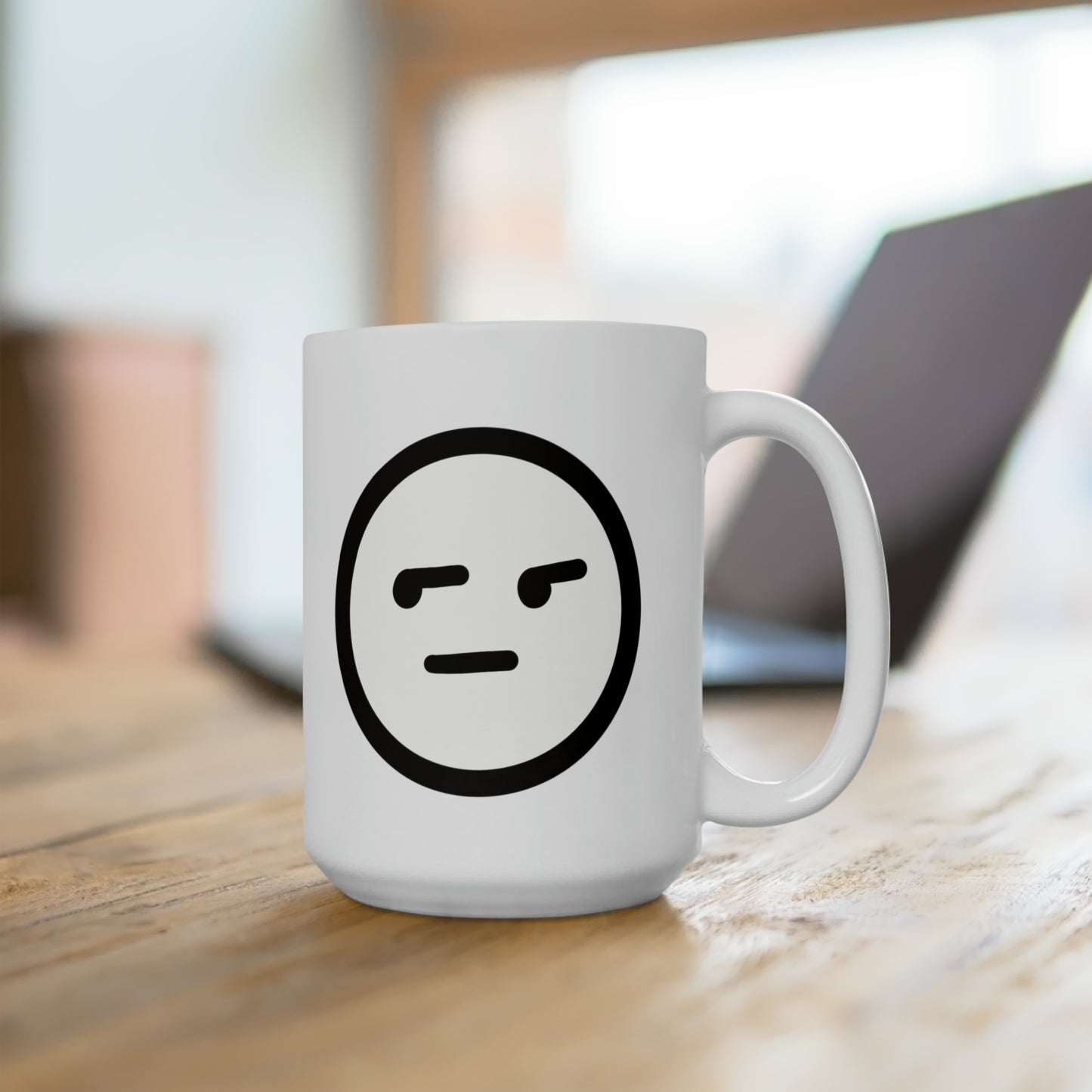 Buzzkill Face - Ceramic Mug 15oz