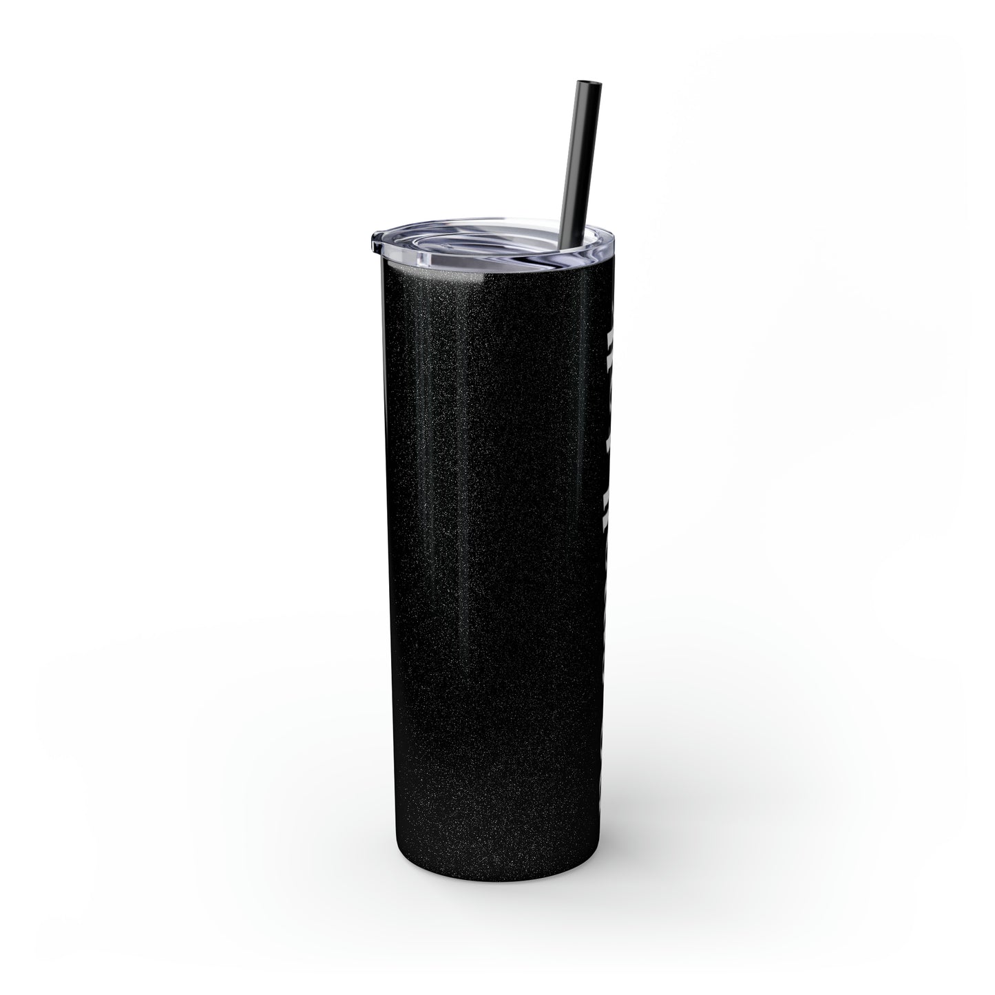No Small Talk - Skinny Tumbler with Straw, 20oz