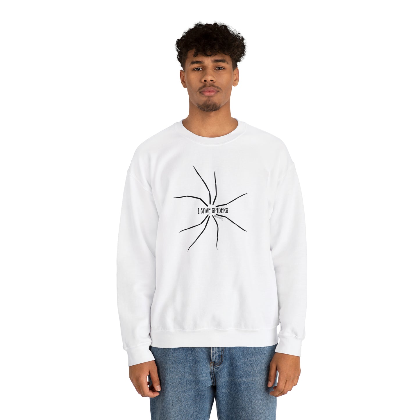 I Save Spiders - Unisex Heavy Blend™ Crewneck Sweatshirt