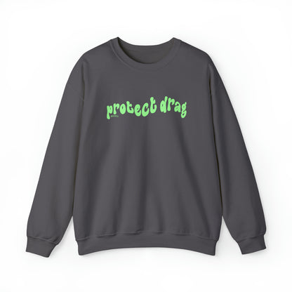 Protect Drag - Unisex Heavy Blend™ Crewneck Sweatshirt