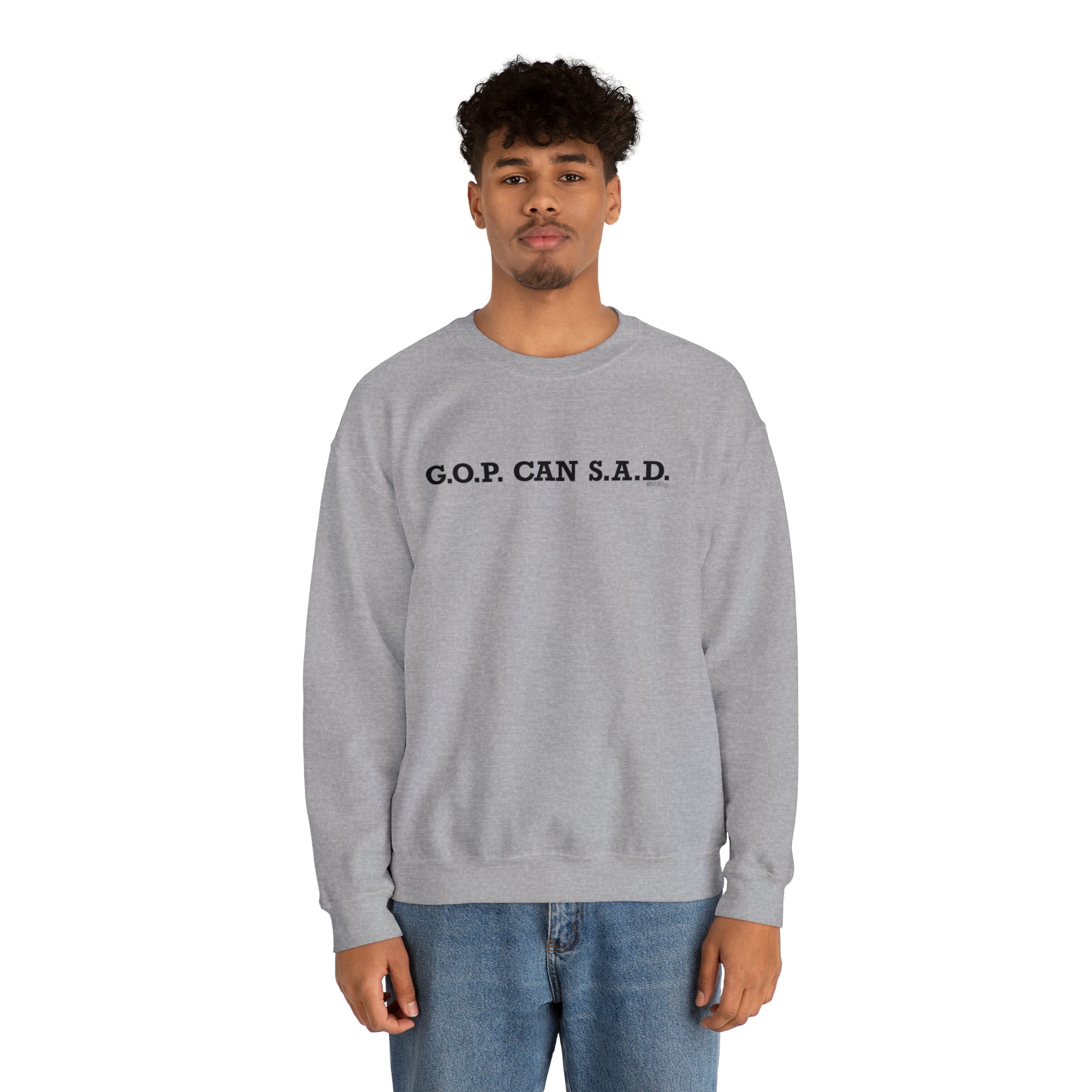 G.O.P. Can S.A.D. - Unisex Heavy Blend™ Crewneck Sweatshirt – Buzzkill