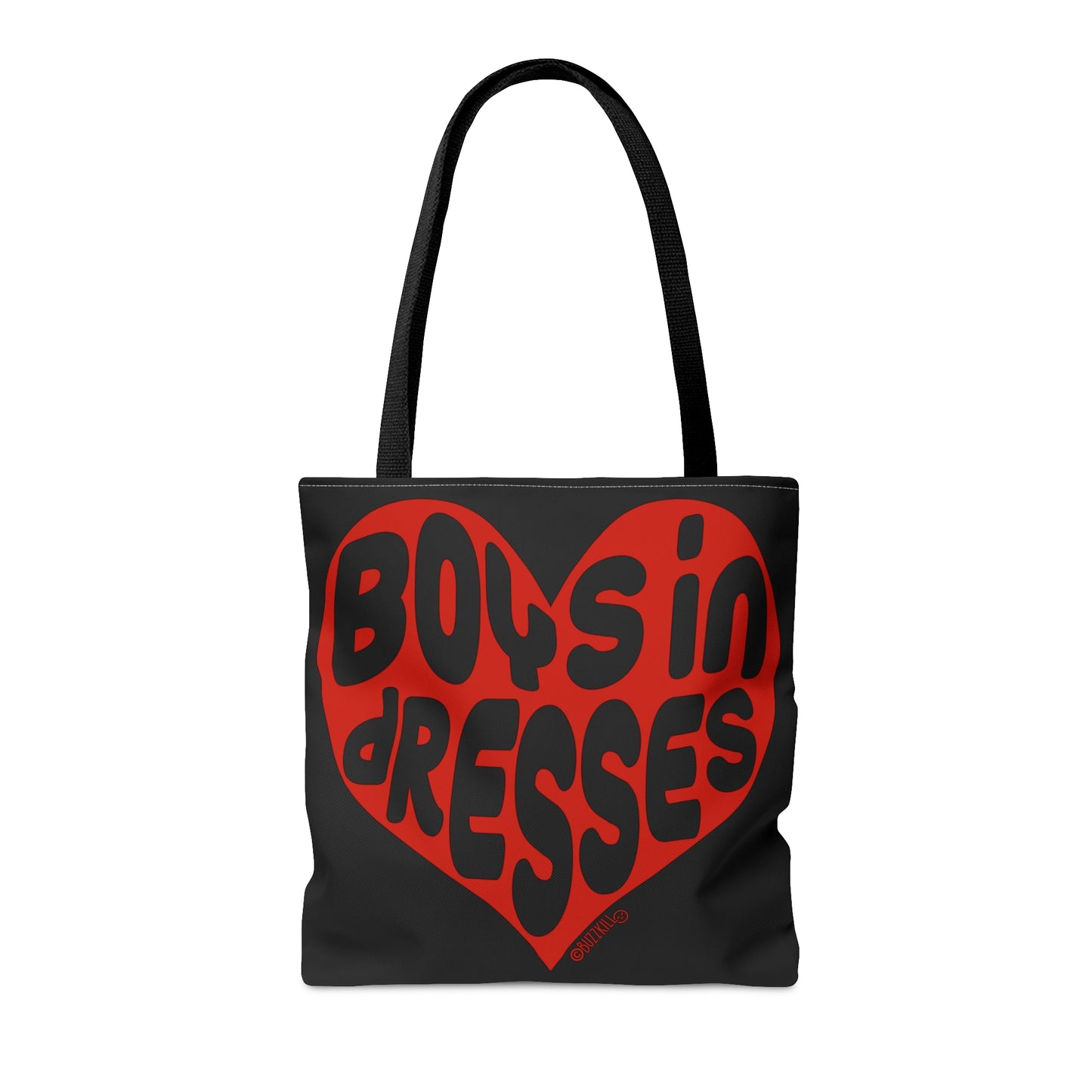 Boys In Dresses Heart - Tote Bag