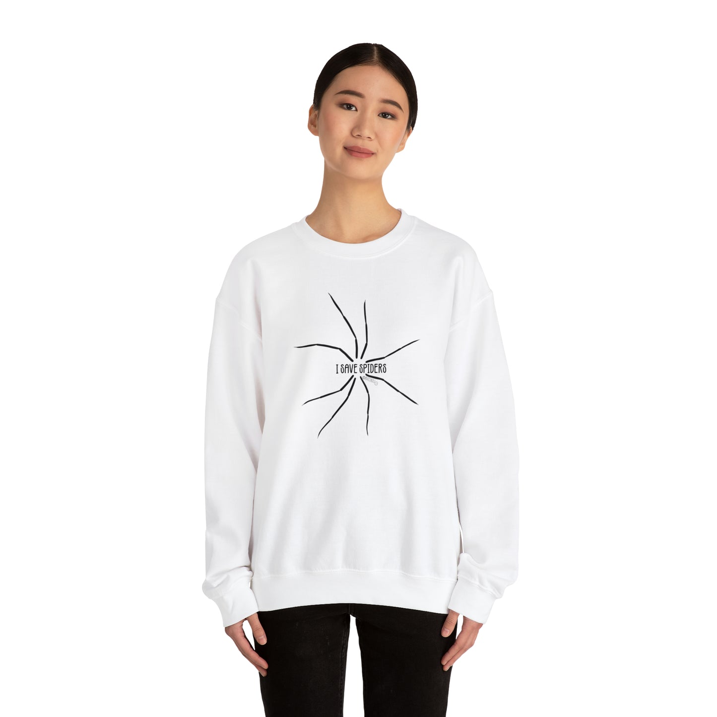 I Save Spiders - Unisex Heavy Blend™ Crewneck Sweatshirt